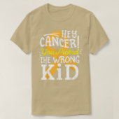 Bewustmaking van Shirt bij kinderkanker Survivor W (Design voorkant)
