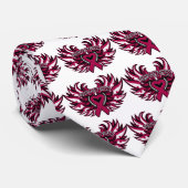 Bewustmaking van sikkelcelanemie Hartaandoeningen. Stropdas (Opgerold)