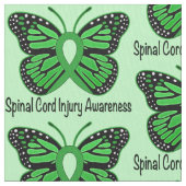 Bewustmaking van spinale kabelbeschadiging stof (Close Up)