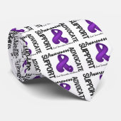 Bewustmaking van support Aanmoediging van beëindig Stropdas (Opgerold)