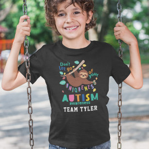Bewustmaking van uw unieke autisme t-shirt