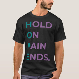 Bewustmaking van zelfmoordgedrag Overlevenden vast T-shirt