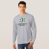 Bewustmaking vergroten., stigmatisering bestrijden t-shirt (Voorkant volledig)