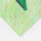 Bewustmaking voor bijnierkanker Ribbon Soft Chemo  Fleece Deken (Hoek)