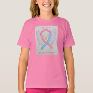 Bewustmaking voor borstkanker Ribbon Angel Shirt