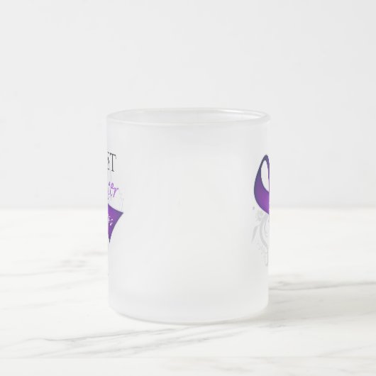 Bewustmaking voor GIST-kanker met rollint Matglas Koffiemok (Center)