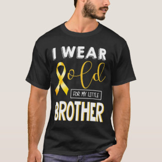 Bewustmaking voor kinderkanker Ik draag voor mijn T-shirt