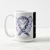 Bewustmaking voor neuroendocriene kanker Ribbon An Koffiemok (Links)