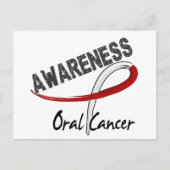 Bewustmaking voor orale kanker 3 briefkaart (Voorkant)