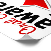 Bewustmaking voor orale kanker 5 poster (Hoek)