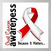 Bewustmaking voor orale kanker 5 poster (Voorkant)