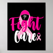 Bewustmaking voor roze lintborst poster (Voorkant)