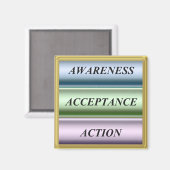BewustmakingAcceptatieActie Magneet (Voorkant / Achterkant)