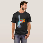 Bewustmakings- en bewustmakingscampagne tegen long t-shirt (Voorkant volledig)