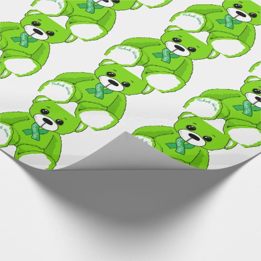 Bewustmakings- en teelbalproducten cadeaupapier (Hoek)