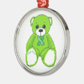 Bewustmakings- en teelbalproducten metalen ornament (Links)