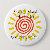 BewustmakingsButton Ronde Button 4,0 Cm (Voorkant)