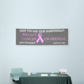 Bewustmakingscampagne voor borstkanker | Personali Spandoek (Beurs)