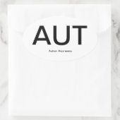 Bewustmakingscampagne voor eurolanden Sticker (Tas)