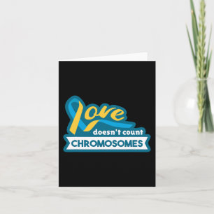 Bewustmakingsdag van het chromosoomworld-down-synd kaart