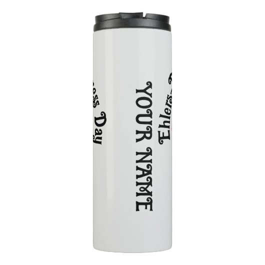 Bewustmakingsdag van het syndroom van Ehlers-Danlo Thermosbeker (Achterkant)