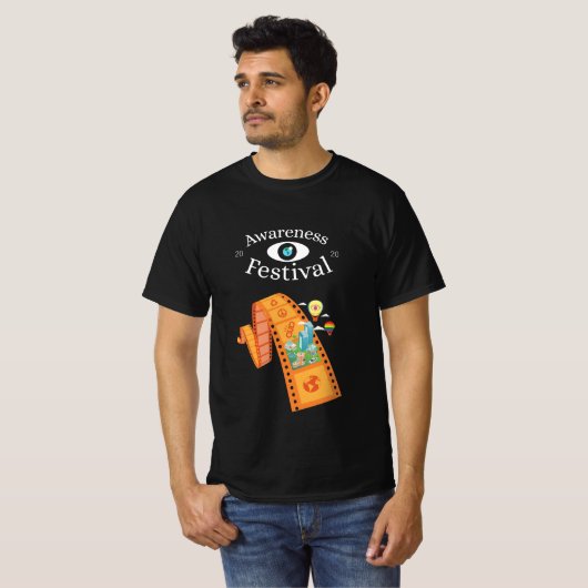 Bewustmakingsfestival 2020 t-shirt (Voorkant volledig)