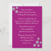 Bewustmakingsfonds voor borstkanker, dat Kerstmis Kaart (Achterkant)