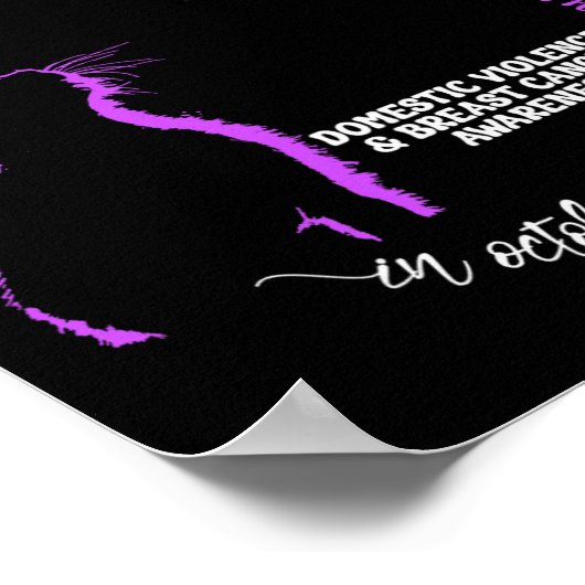 bewustmakingsgroep huiselijk geweld en borstkanker poster (Hoek)