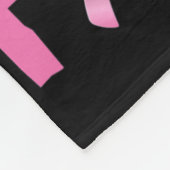 Bewustmakingshandschoenen tegen borstkanker Verbod Fleece Deken (Hoek)