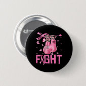 Bewustmakingshandschoenen tegen borstkanker Verbod Ronde Button 5,7 Cm (Voorkant /achterkant)
