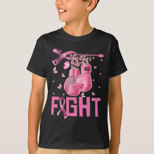 Bewustmakingshandschoenen tegen borstkanker Verbod T-shirt