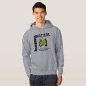 Bewustmakingskwesties Zelfmoordpreventie Hoodie (Voorkant volledig)