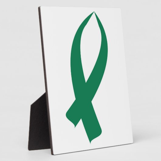 Bewustmakingslint (groen) fotoplaat (Zijkant)