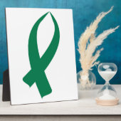 Bewustmakingslint (groen) fotoplaat (Zijkant)