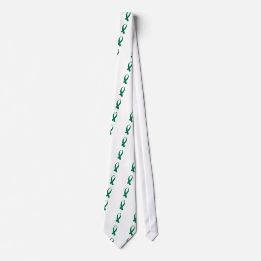 Bewustmakingslint (groen) stropdas (Voorkant)