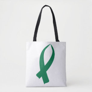 Bewustmakingslint (groen) tote bag