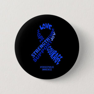 Bewustmakingslint met woorden ronde button 5,7 cm