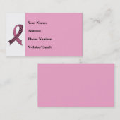 Bewustmakingslint om het even welke Kleurmengeling Visitekaartje (Voorkant / Achterkant)