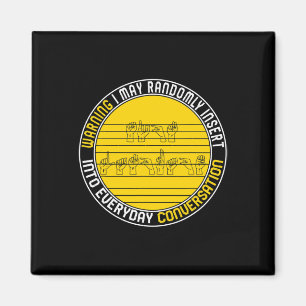 Bewustmakingsmaand ASL Willekeurig Insert Liefde D Magneet