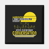 Bewustmakingsmaand ASL Willekeurig Insert Liefde D Magneet (Voorkant)