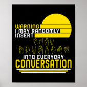 Bewustmakingsmaand ASL Willekeurig Insert Liefde D Poster (Voorkant)