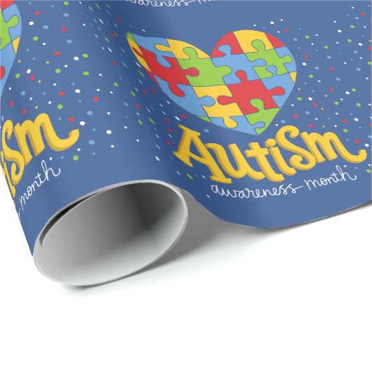 bewustmakingsmaand autisme cadeaupapier (Rol Hoek)