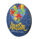 bewustmakingsmaand autisme dartbord (Voorkant Rechts)