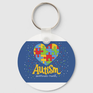bewustmakingsmaand autisme sleutelhanger