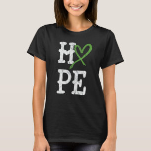 Bewustmakingsmaand Grafiek Hoop  Brain T-shirt