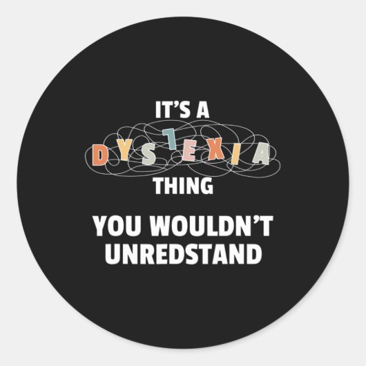 Bewustmakingsmaand Groovy Retro Ronde Sticker (Voorkant)