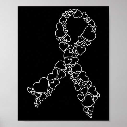 Bewustmakingsmaand hartleukemie - We Draag Oranje Poster (Voorkant)