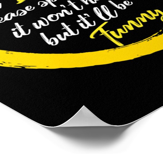 Bewustmakingsmaand Ik ben doof, spreek alsjeblieft Poster (Hoek)