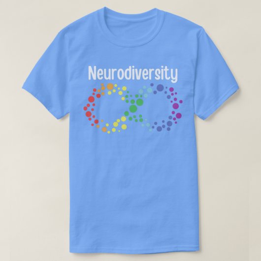 Bewustmakingsmaand Neurodiversity Autism Ok om Dif T-shirt (Design voorkant)