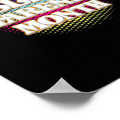 Bewustmakingsmaand oktober Therapeut Graphic Poster (Hoek)
